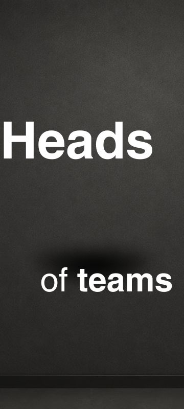 Heads of teams